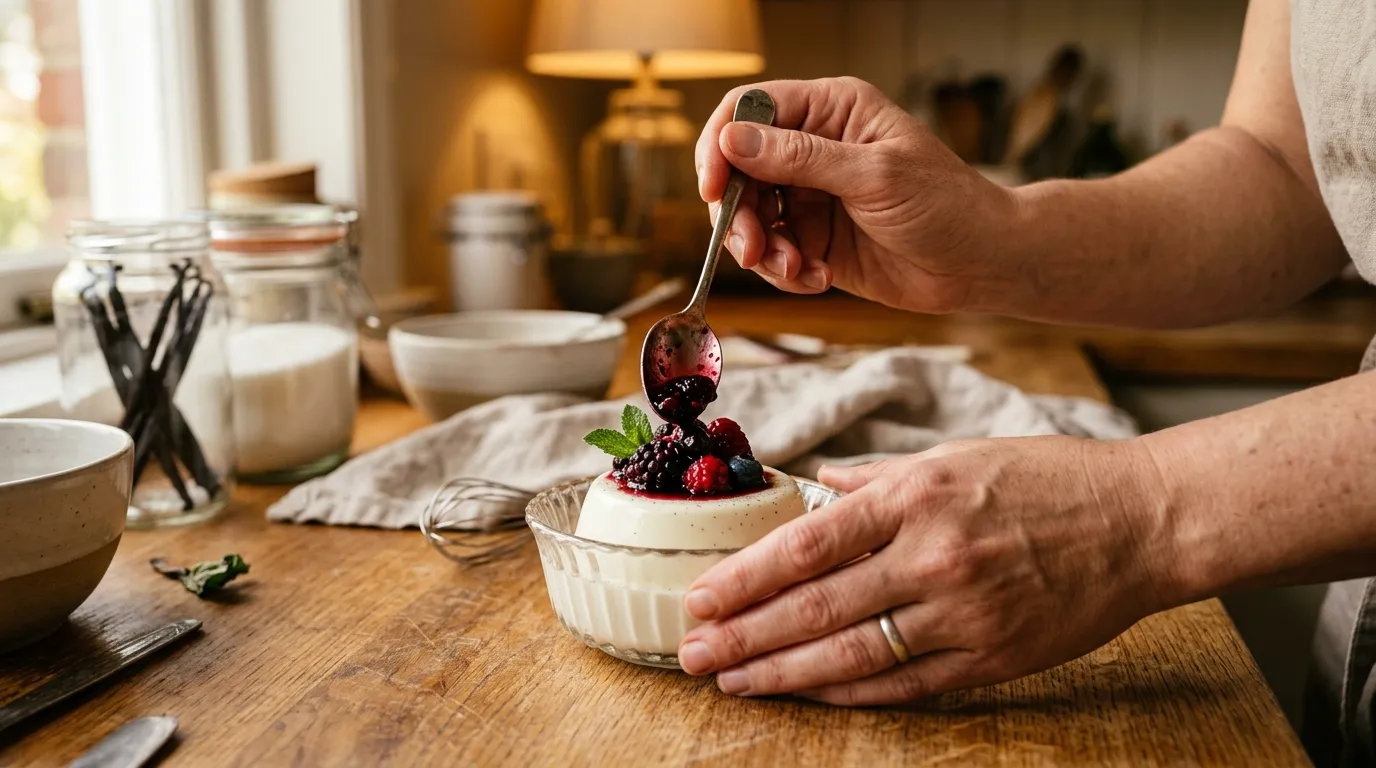 Panna Cotta Detail