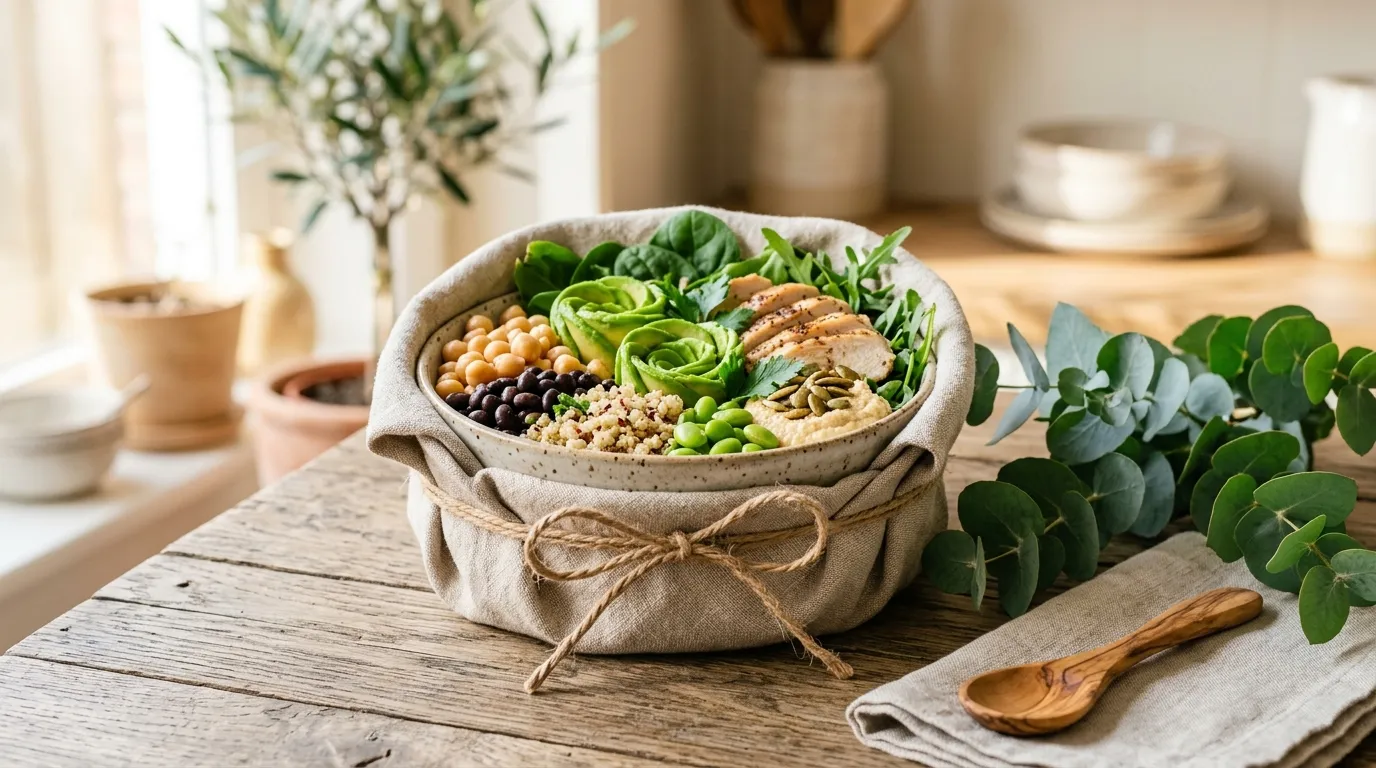 Zutaten für die Protein Bowl