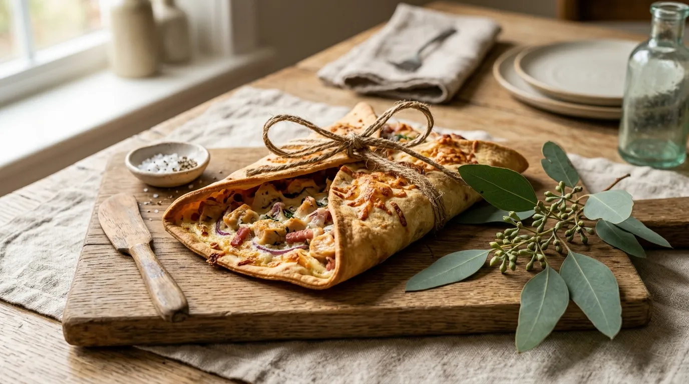 Zutaten für Protein Flammkuchen