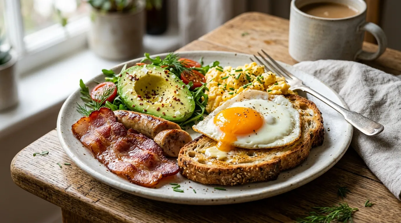 Zutaten für das High Protein Frühstück