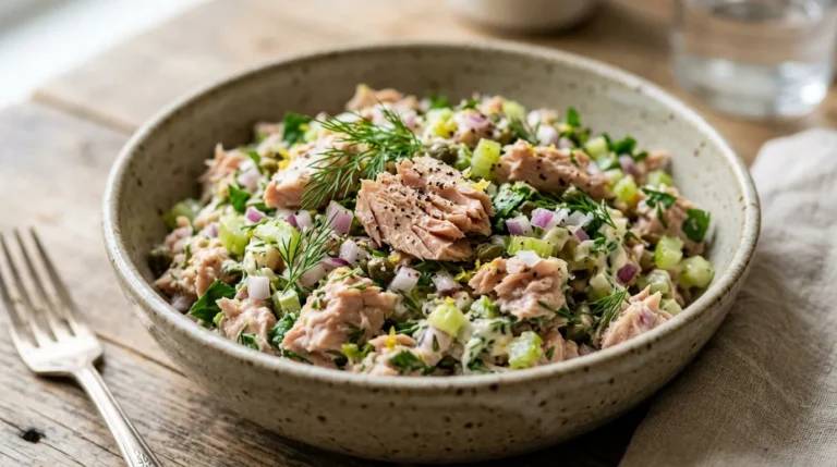 Cremiger High Protein Thunfischsalat